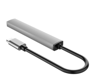 Orico USB-C - 3x USB-A, czytnik Kart AH-12F-GY-BP - 1187913 - zdjęcie 3